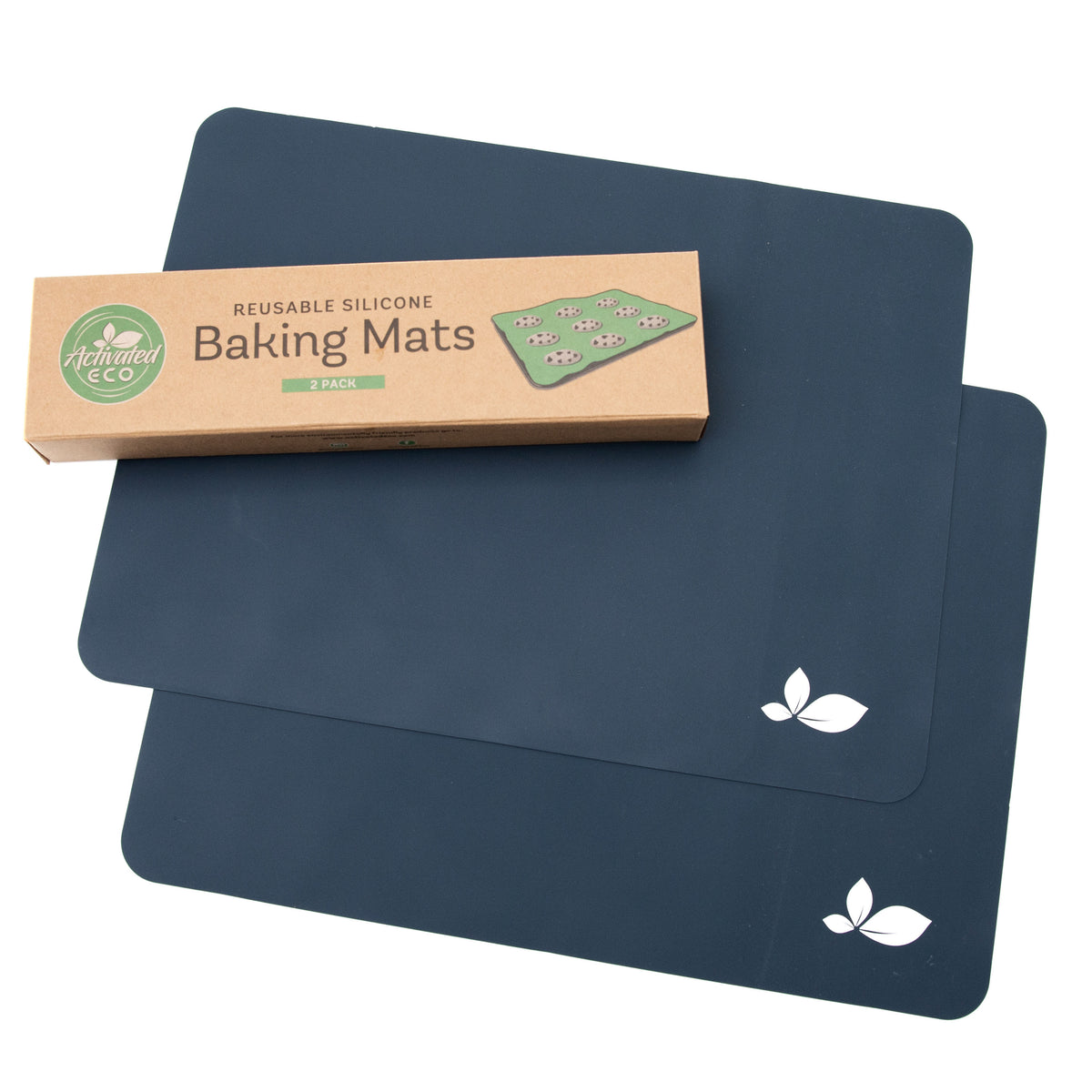 Activates Eco, Kitchen, Activated Eco Reusable Silicone Baking Mats 2  Pack Nip