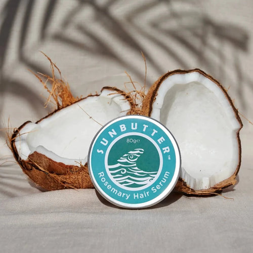 Sunbutter Rosemary Hair Serum for Salty Locks