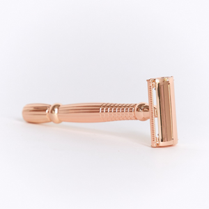 Butterfly Reusable Safety Razor (Rose Gold)