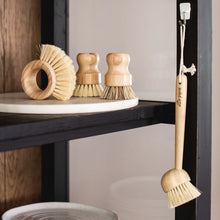 Bamboo Kitchen Dish Brush - Set of 4