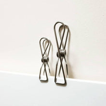 Stainless Steel Infinity Clothes Pegs Large Size - 60 Pack