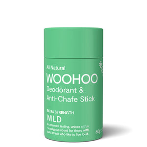Woohoo All Natural Deodorant Stick Wild 60g