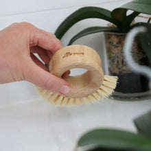 Bamboo Kitchen Dish Brush - Set of 4