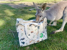 Tote-ally Wild Animal Print Shopping Bag with Pockets