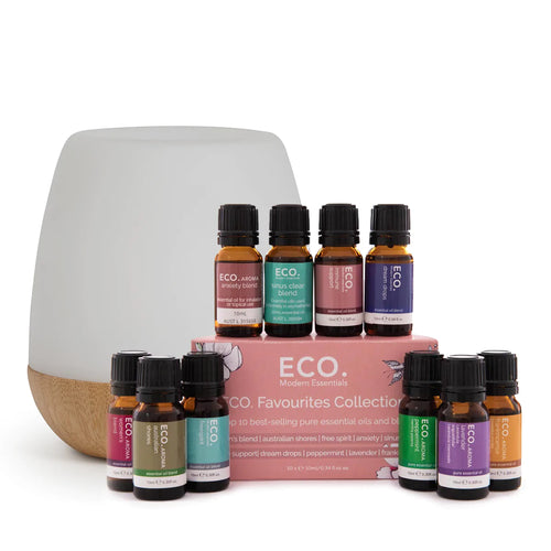 Bliss Diffuser & ECO. Favourites Essential Oil Collection