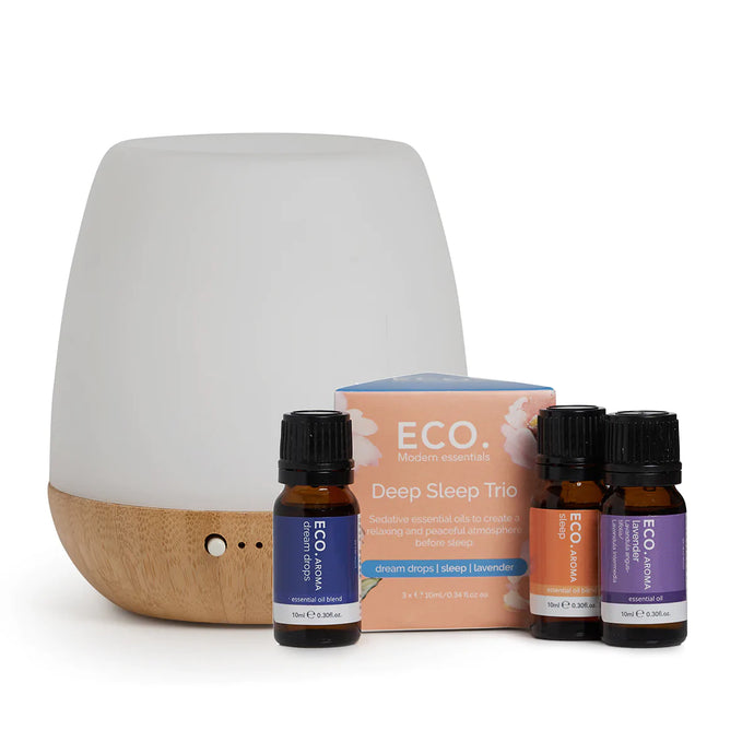 Bliss Diffuser & Deep Sleep Essential Oil Trio