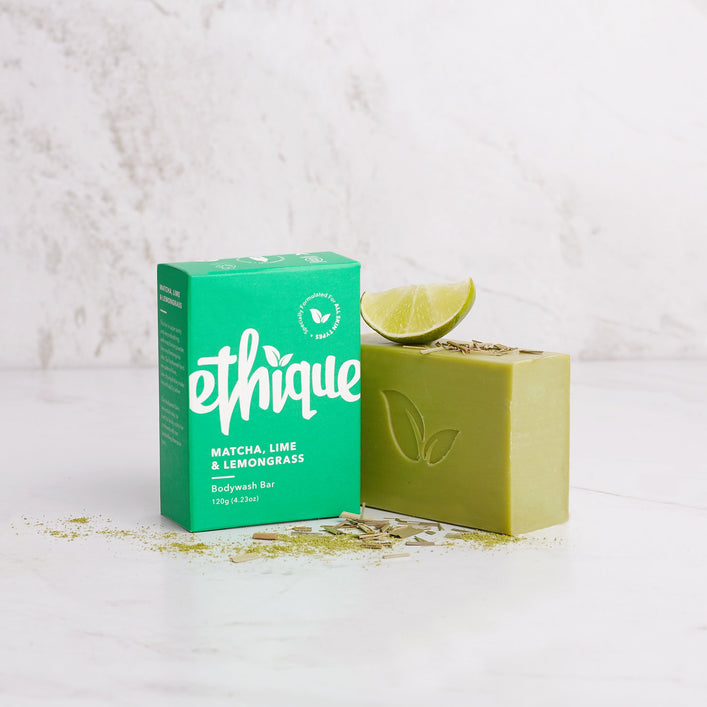 Ethique Solid Bodywash Bar Matcha, Lime & Lemongrass 120g