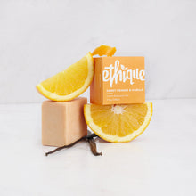 Ethique Solid Crème Bodywash Bar Sweet Orange & Vanilla 110g