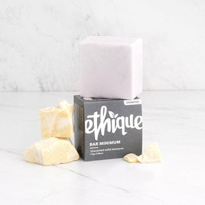 Ethique Bar Minimum Unscented Solid Shampoo Bar 110g