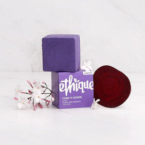 Ethique Tone It Down Brightening Purple Shampoo Bar 110g