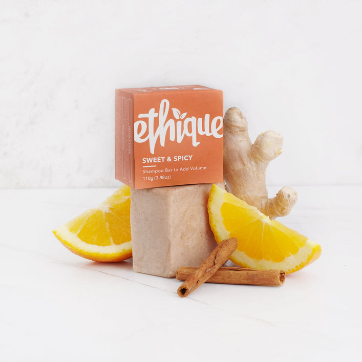 Ethique Sweet & Spicy Volumising Solid Shampoo Bar