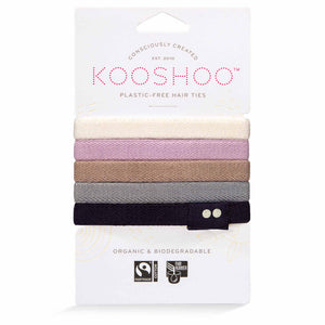 KOOSHOO Plastic-Free Hair Ties
