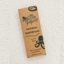 Bamboo Toothbrush Set - 4 Pack