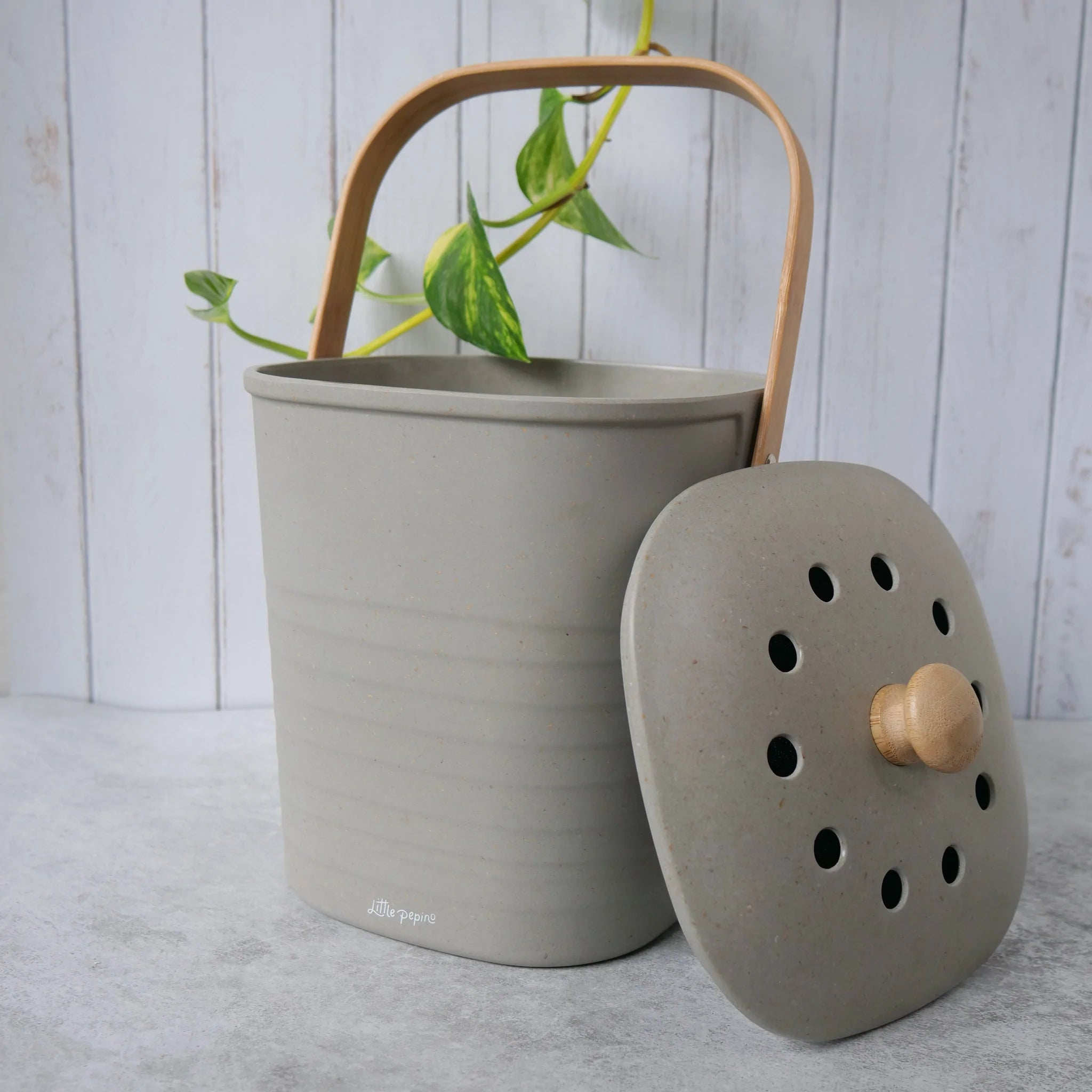 Bamboo Kitchen Compost Bin, Kitchen Accessories