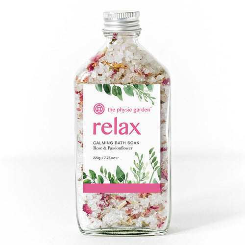 The Physic Garden Relax Bath Soak 220g