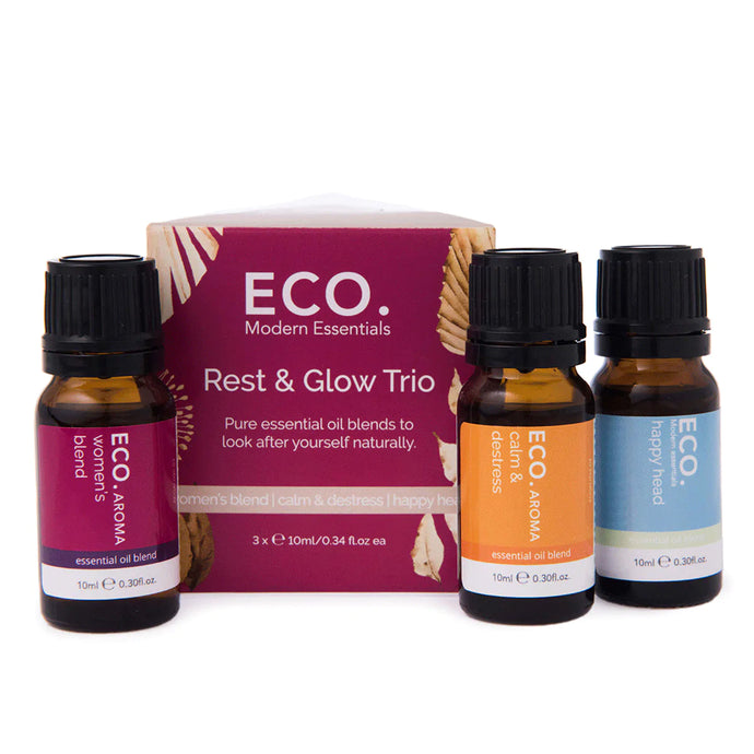 Rest & Glow Essential Oil Trio