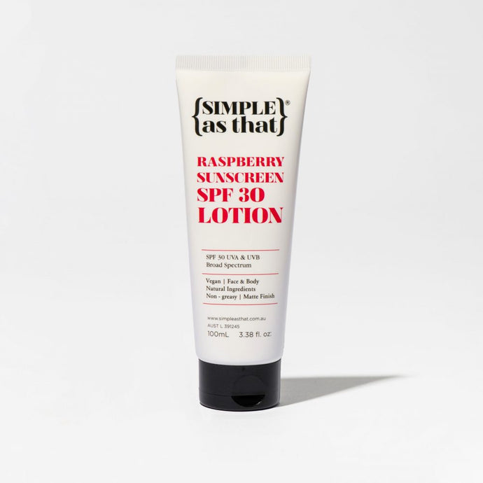 Natural SPF 30 Sunscreen Lotion