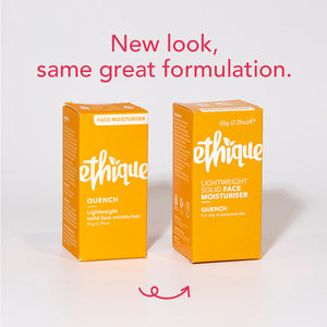 Ethique Solid Face Cream Tube Quench - Balancing 65g