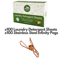 Laundry Detergent Sheets & Infinity Pegs Bundle
