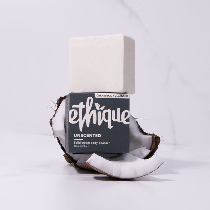Ethique Unscented Solid Cream Body Cleanser 105g