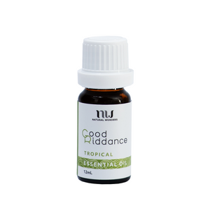 Diffuser & Good Riddance Tropical Essential Oil 12mL