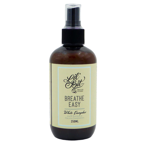 Lil'Bit Breathe Easy White Camphor Room/Pillow Spray & Steam Inhalant 250ml