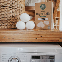 Wool Dryer Balls 6 Pack with Storage Pouch