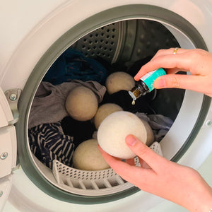 Wool Dryer Balls & Laundry Remedy Bundle