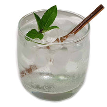 Cocktail Short Stainless Steel Straw Rose Gold 120mm
