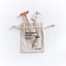 Butterfly Reusable Safety Razor (Rose Gold)