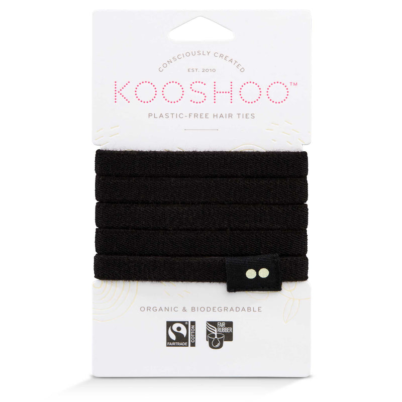 KOOSHOO Plastic-Free Hair Ties