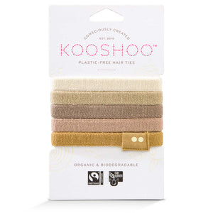 KOOSHOO Plastic-Free Hair Ties
