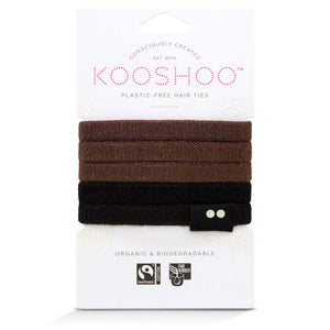 KOOSHOO Plastic-Free Hair Ties