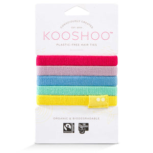 KOOSHOO Plastic-Free Hair Ties