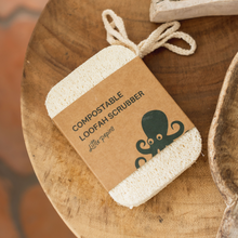 Compostable Loofah Sponge - 4 Pack
