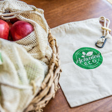 Organic Cotton Mesh Produce Bags - Set of 5