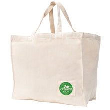 Organic Cotton Tote Shopping Bag with Pockets