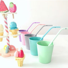 Reusable Silicone Straws 10 Pack - Pastel