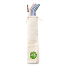 Reusable Silicone Straws 10 Pack - Pastel