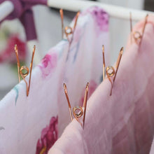 Rose Gold Stainless Steel Infinity Clothes Pegs 60 Pack