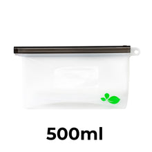 Silicone Food Storage Pouches - Set of Two