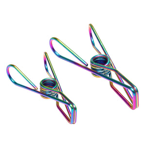 Bundle & Save - Twin Pack Rainbow Stainless Steel Infinity Pegs