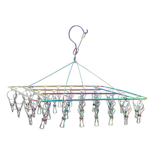 Stainless Steel Sock Hanger 316 Marine Grade with 36x Pegs