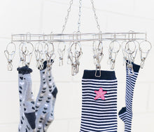 Stainless Steel Sock Hanger 316 Marine Grade with 20x Pegs