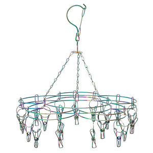 Stainless Steel Sock Hanger 316 Marine Grade with 20x Pegs