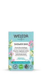 Weleda Shower Bar Geranium & Litsea Cubeba 75g
