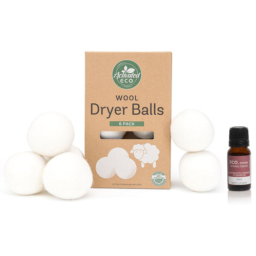 Wool Dryer Balls & Essential Oil Bundle